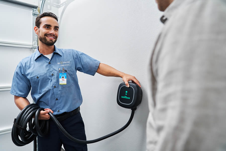 Electric Vehicle Charger Installation in Bedford, TX